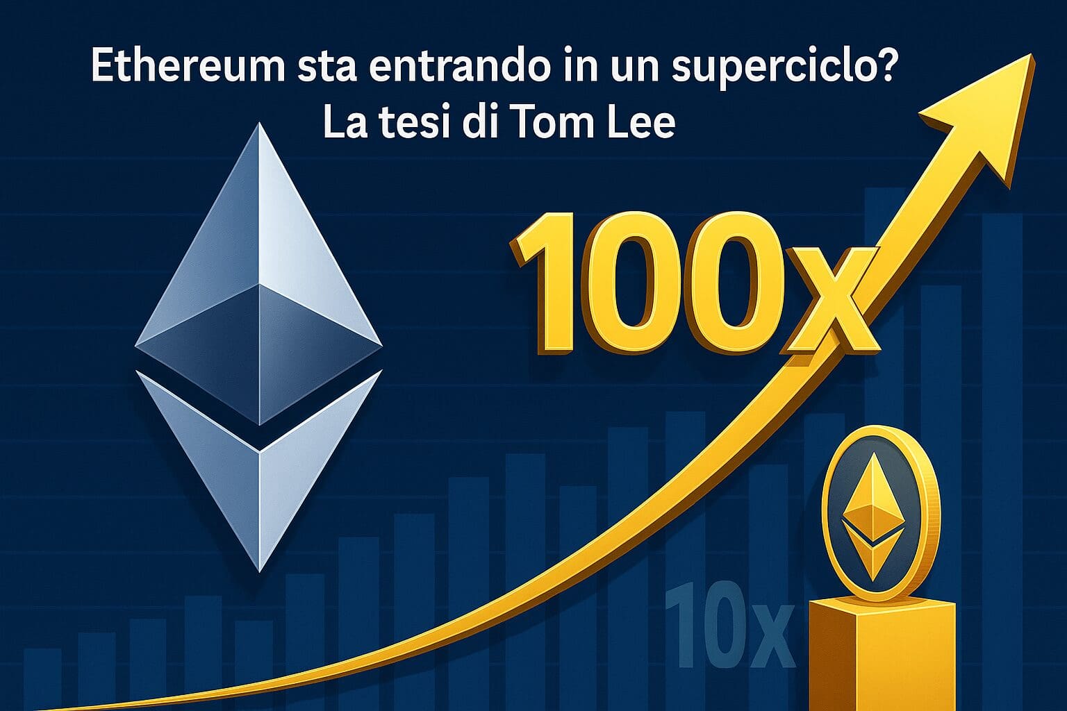 Ethereum sta entrando in un superciclo? La tesi di Tom Lee