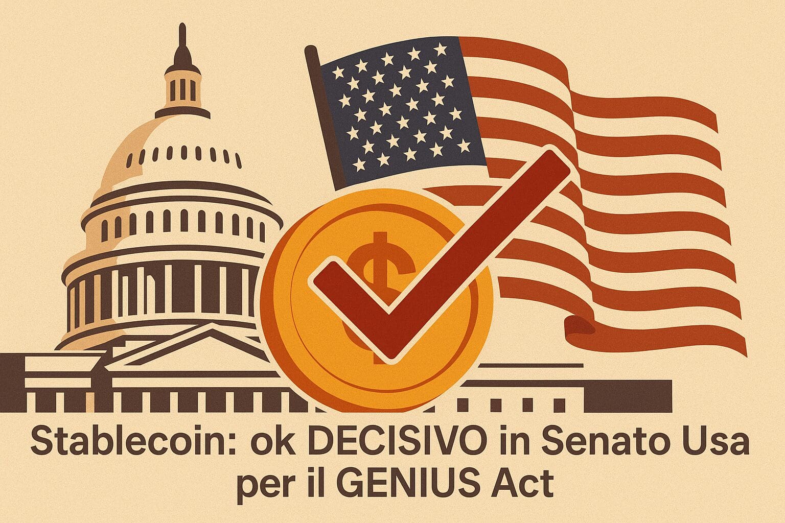 Stablecoin: ok DECISIVO in Senato Usa per il GENIUS Act