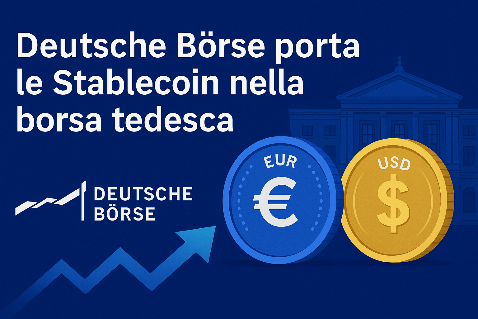  Deutsche Börse porta le Stablecoin nella borsa tedesca