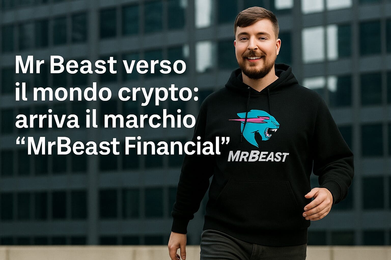 Mr Beast verso il mondo crypto: arriva il marchio “MrBeast Financial”