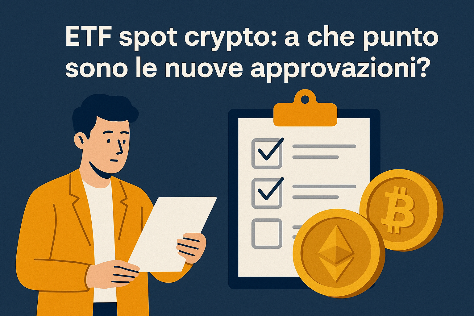 ETF spot crypto: a che punto sono le nuove approvazioni?
