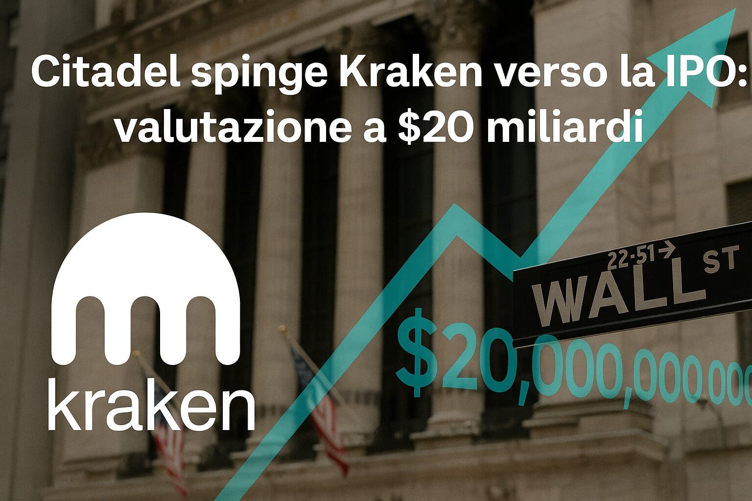 Citadel spinge Kraken verso la IPO: valutazione a $20 miliardi
