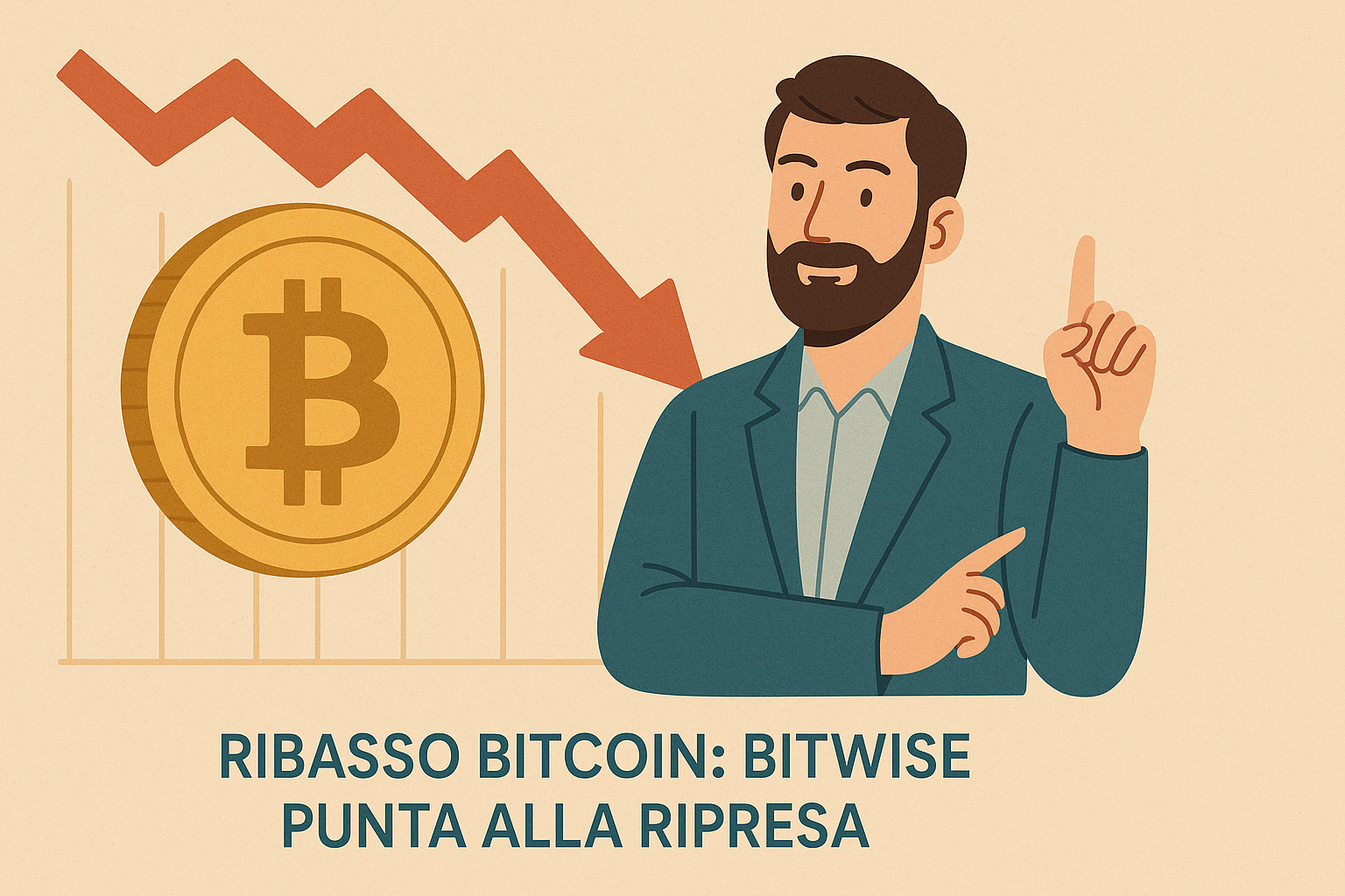 Ribasso Bitcoin: Bitwise non ci sta e scommette sulla ripresa