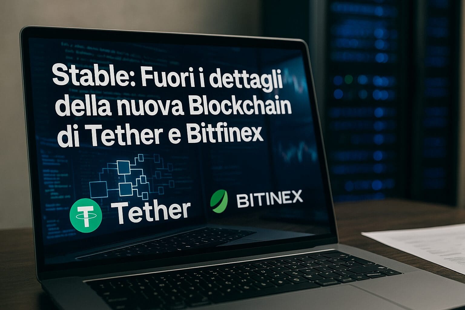 Stable: Fuori i dettagli della nuova Blockchain di Tether e Bitfinex