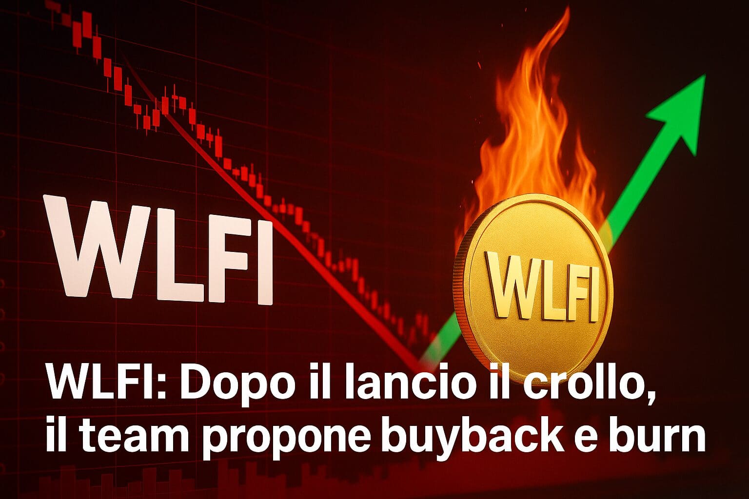 WLFI: Dopo il lancio il crollo, il team propone buyback e burn
