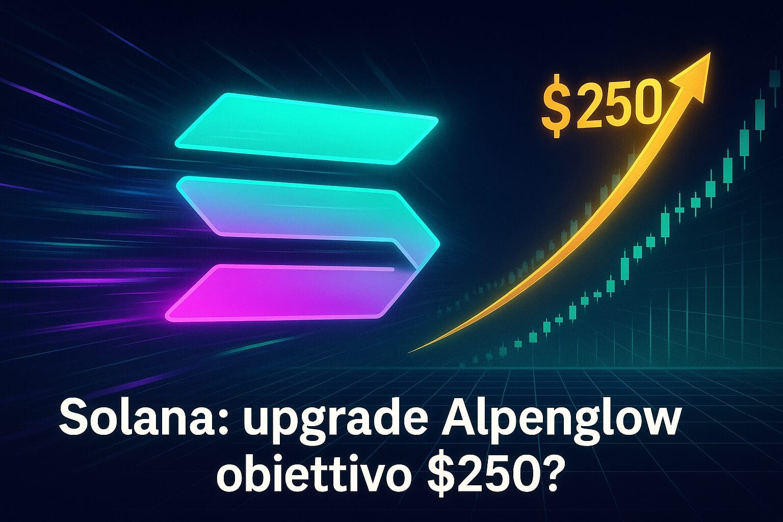 Solana: con l’upgrade Alpenglow, obiettivo $250?