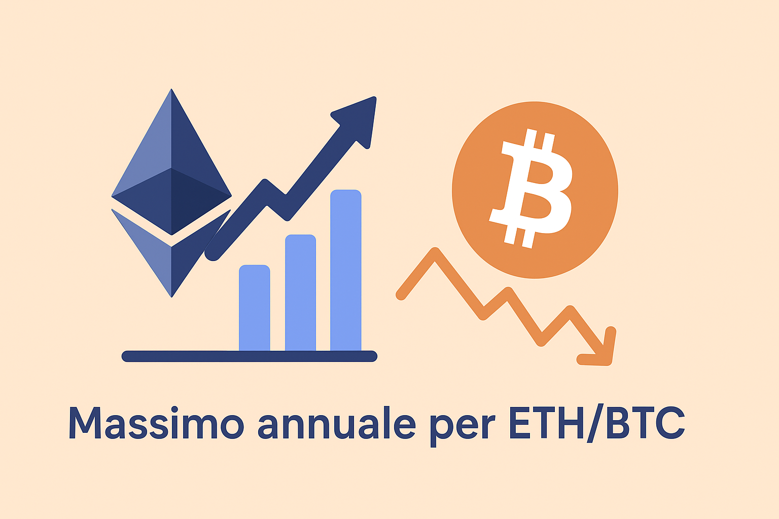 Massimo annuale per ETH/BTC: ecco cosa è cambiato