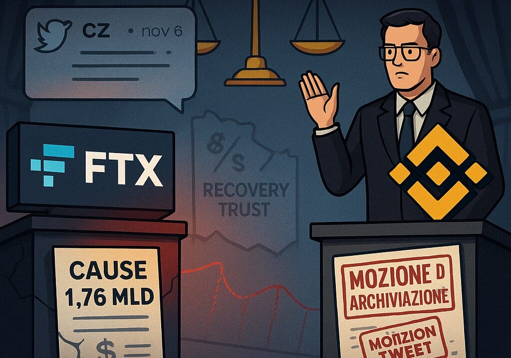 Binance e la discussa causa con FTX: chiesta l’archiviazione