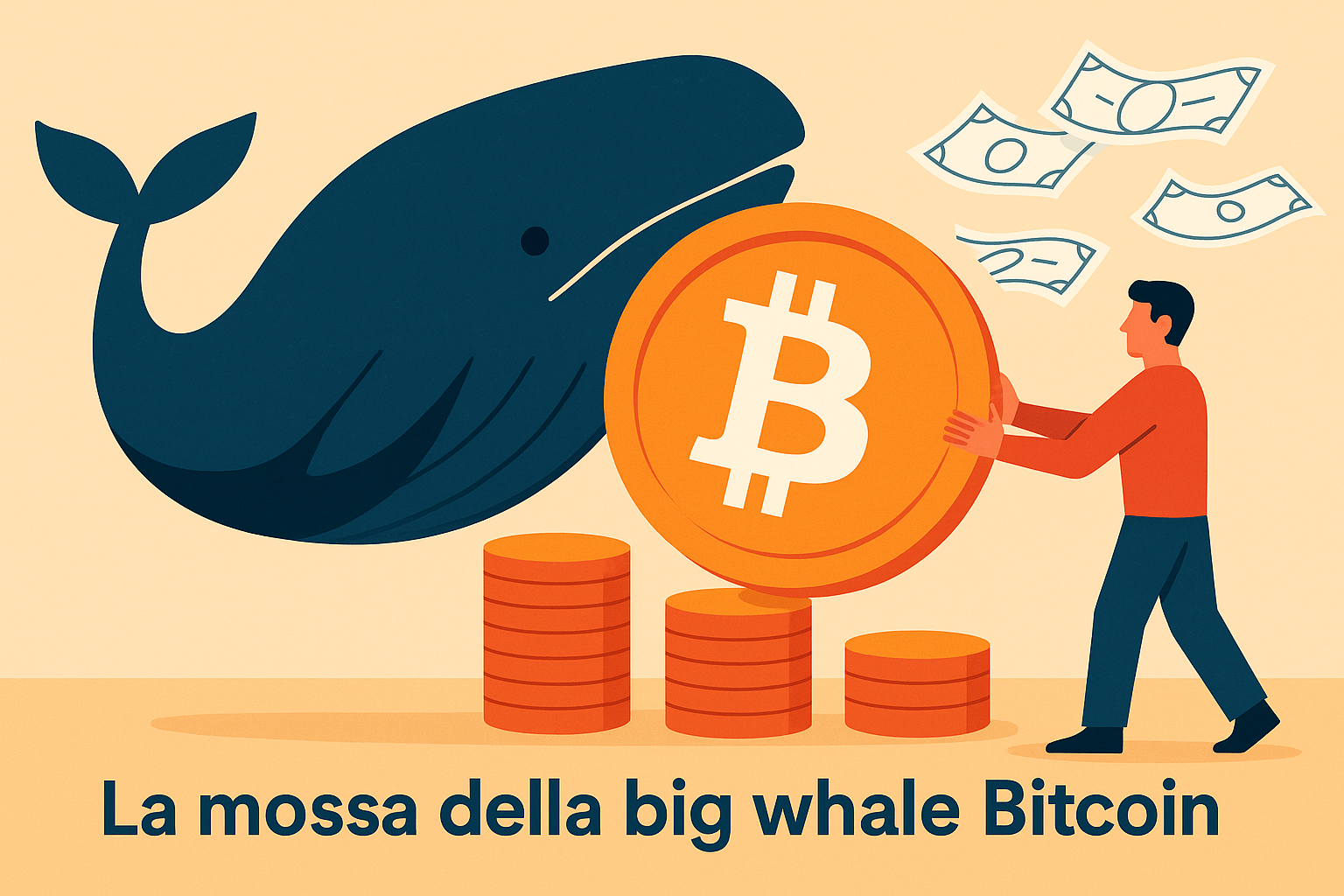 Bitcoin: una whale “leggendaria” vende BTC per $1,3 miliardi
