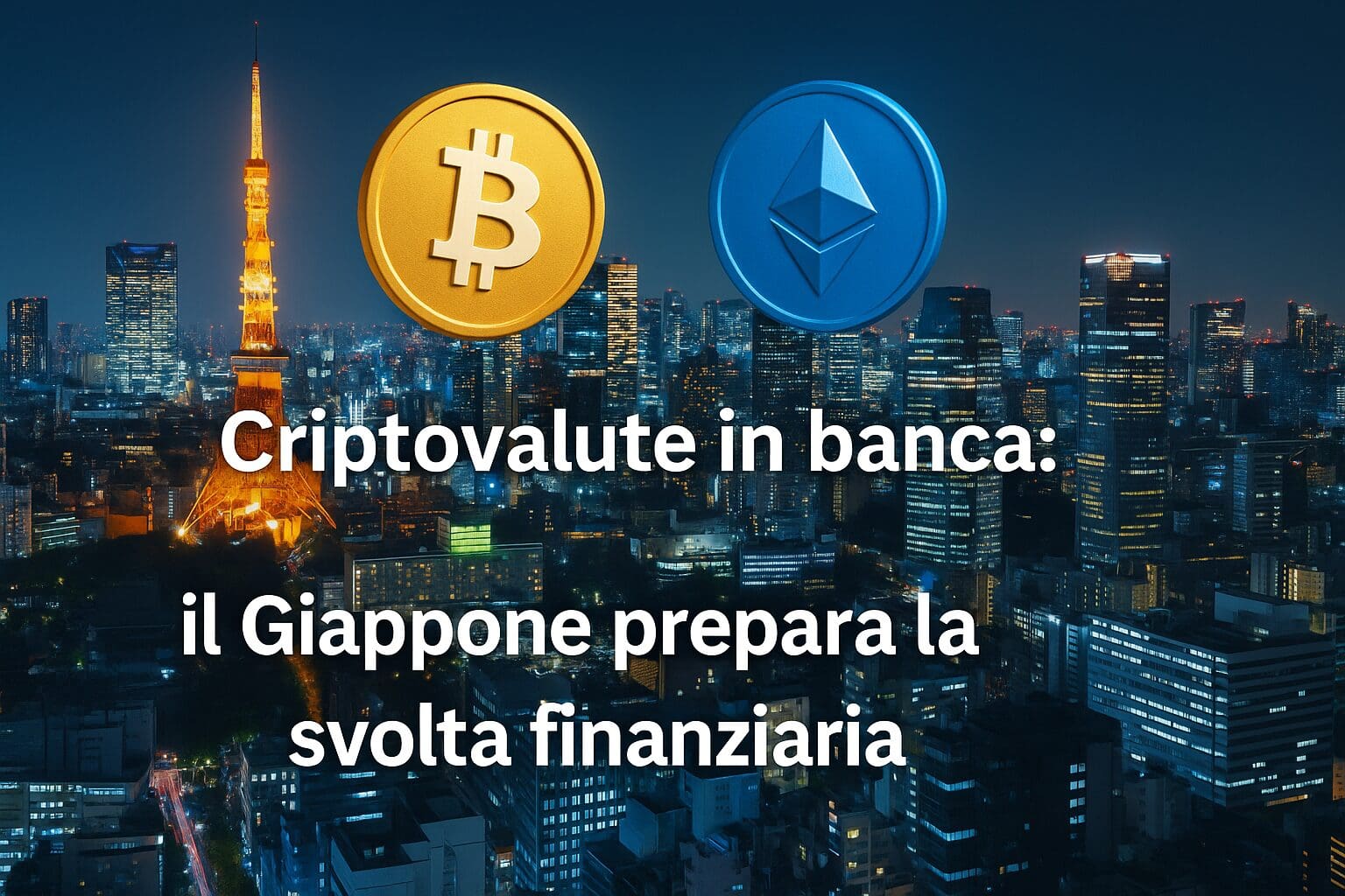 Criptovalute in banca: il Giappone prepara la svolta finanziaria