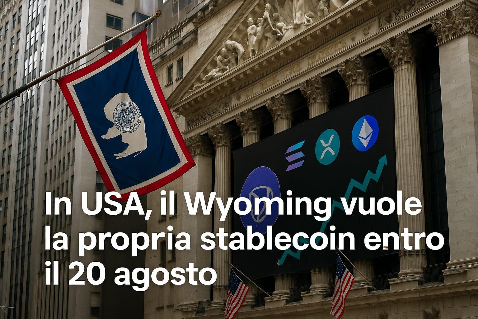 In USA, il Wyoming vuole la propria stablecoin entro il 20 agosto