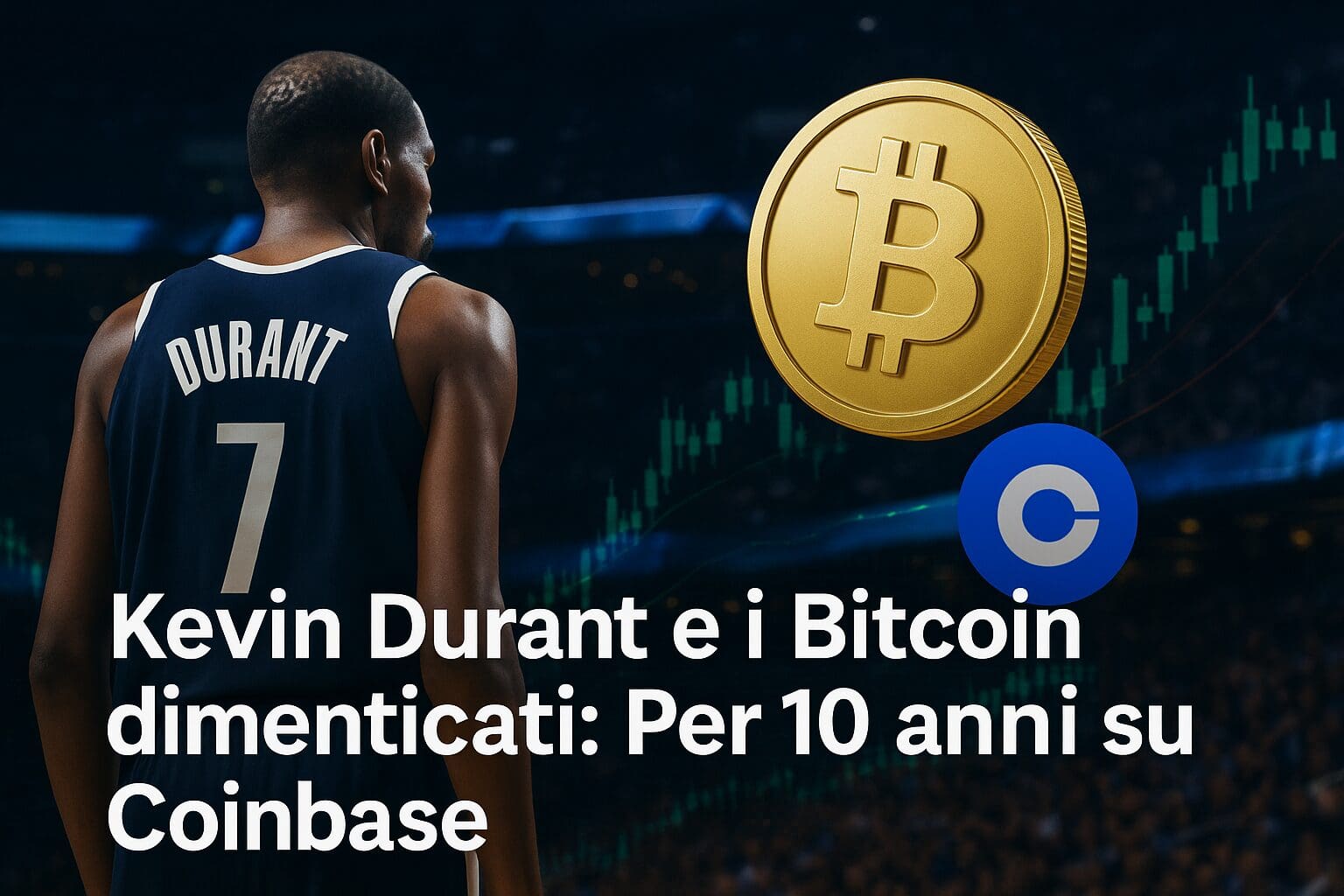 Kevin Durant e i Bitcoin dimenticati: Per 10 anni su Coinbase 