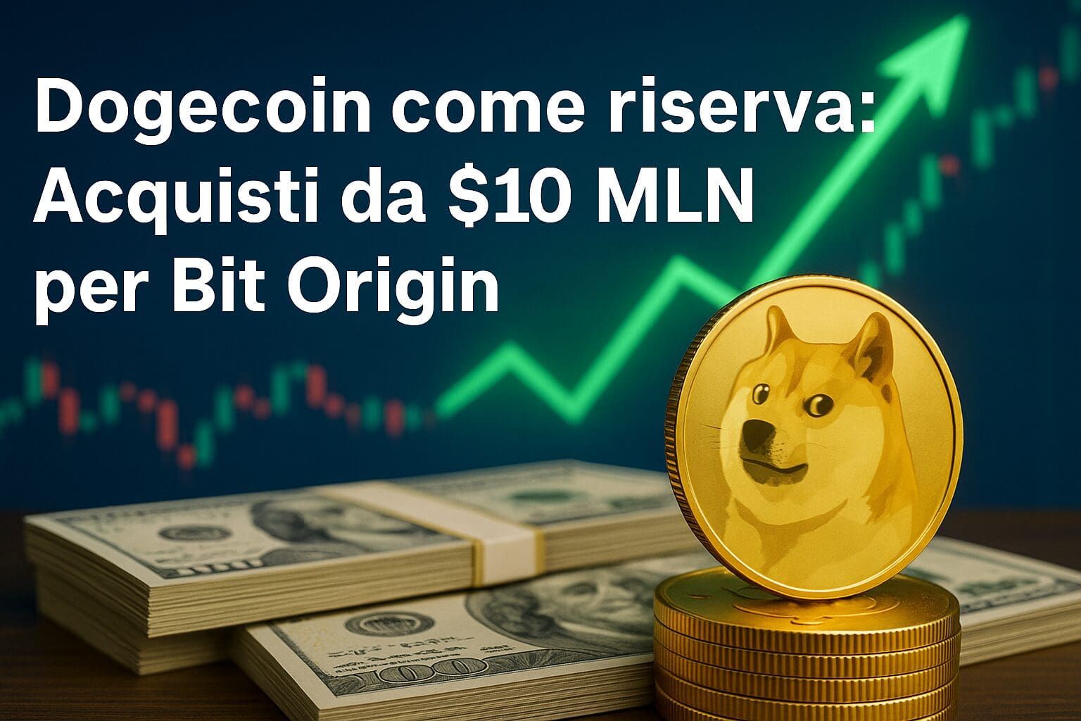 DogeCoin come riserva: Acquisti da $10 MLN per Bit Origin