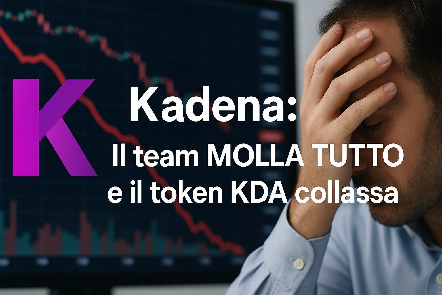 Kadena: Il team MOLLA TUTTO e il token KDA collassa