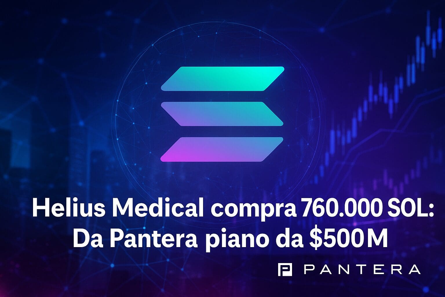 Helius Medical compra 760.000 SOL: Da Pantera piano da $500M