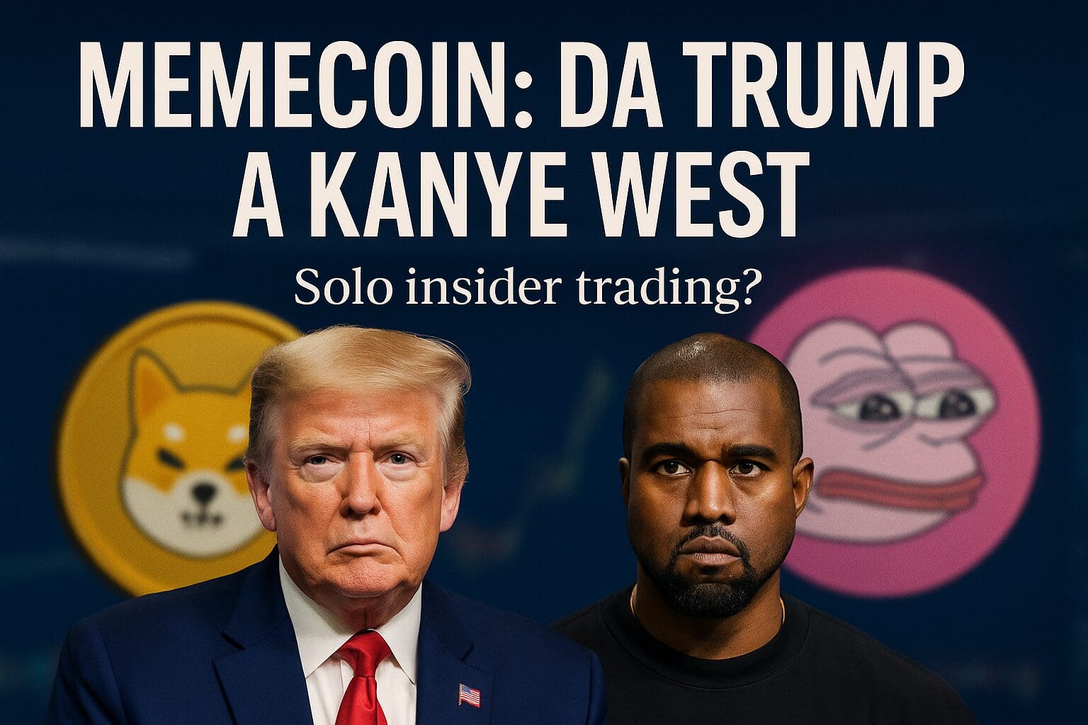 Memecoin: Da Trump a Kanye West, solo insider trading?