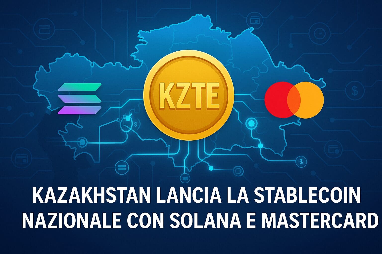 Kazakistan: una stablecoin “nazionale” con Solana e Mastercard