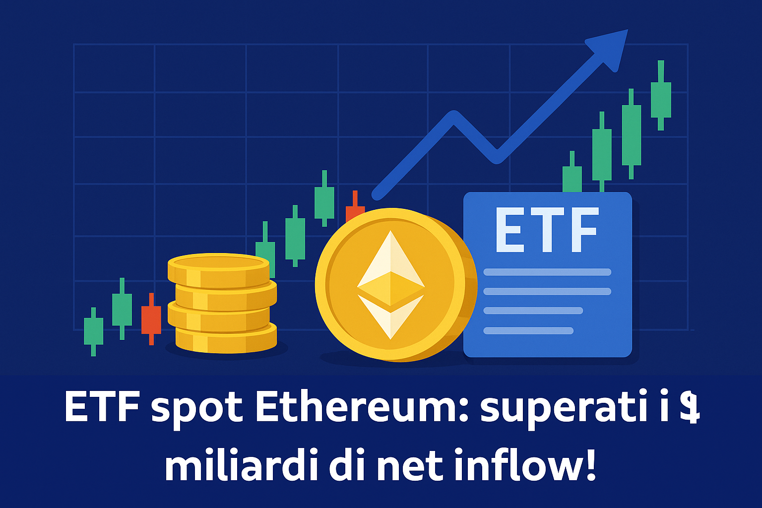 ETF spot Ethereum: superati i $4 miliardi di net inflow!