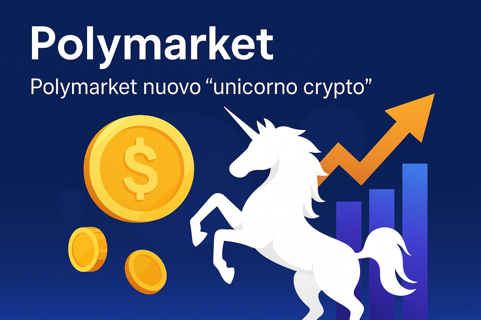 Polymarket nuovo “unicorno crypto”? Arriva finanziamento da $200 mln