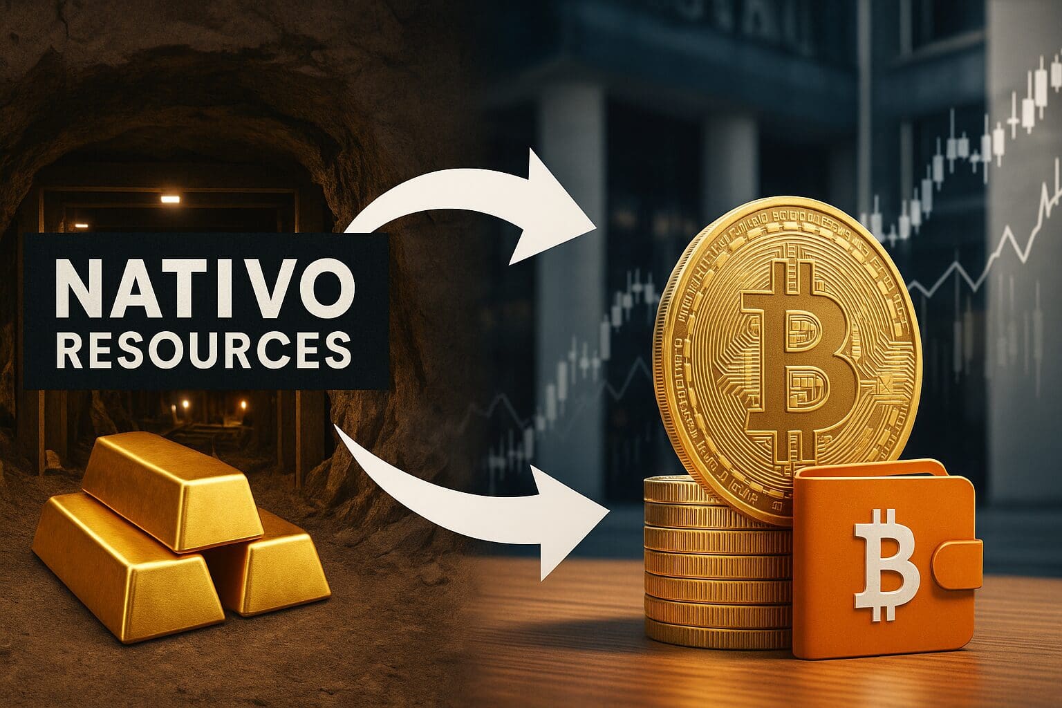 Dall’oro a Bitcoin: Nativo Resources inaugura la riserva in BTC