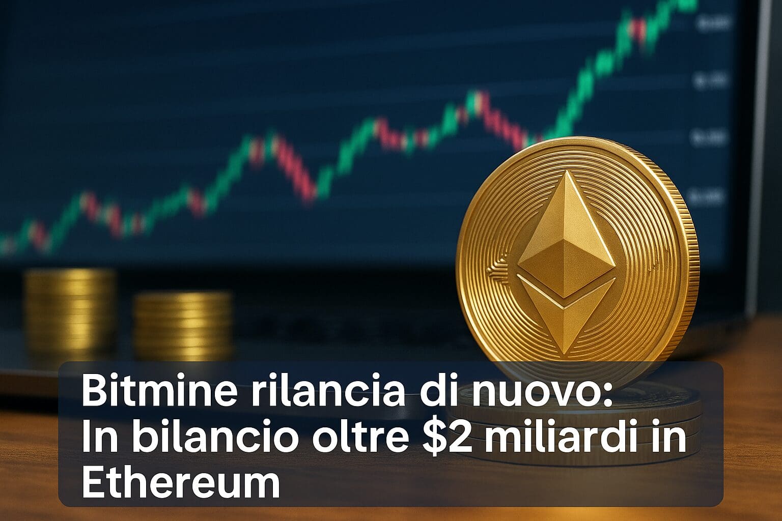 Bitmine rilancia di nuovo: In bilancio oltre $2 miliardi in Ethereum