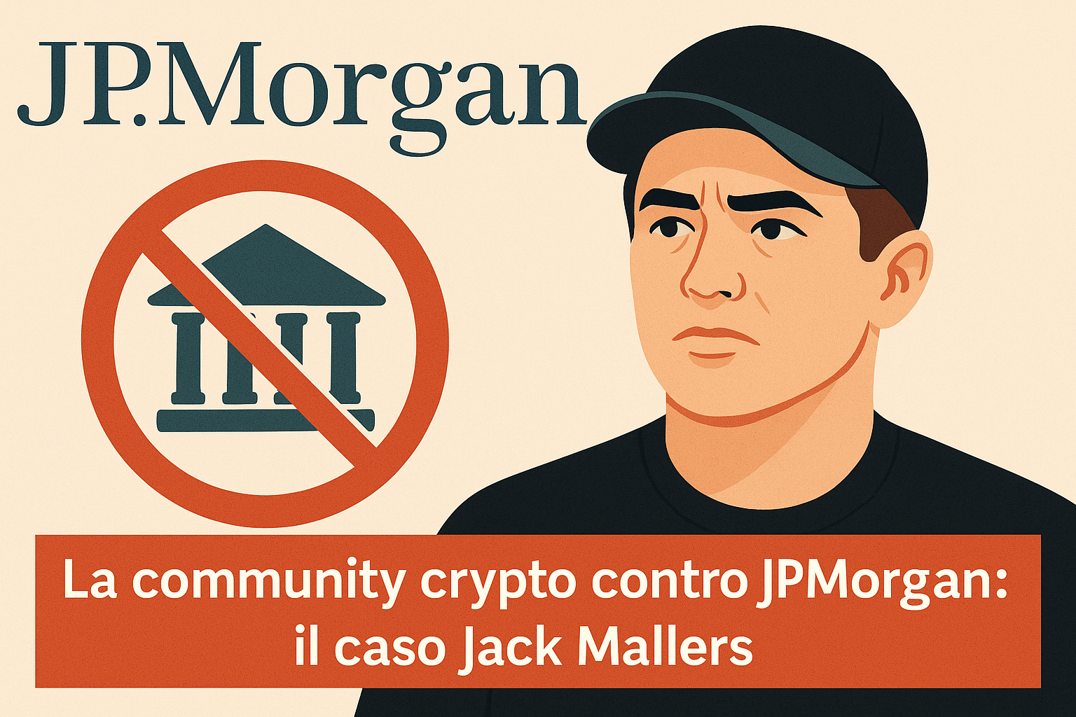 La community crypto contro JPMorgan: il caso Jack Mallers