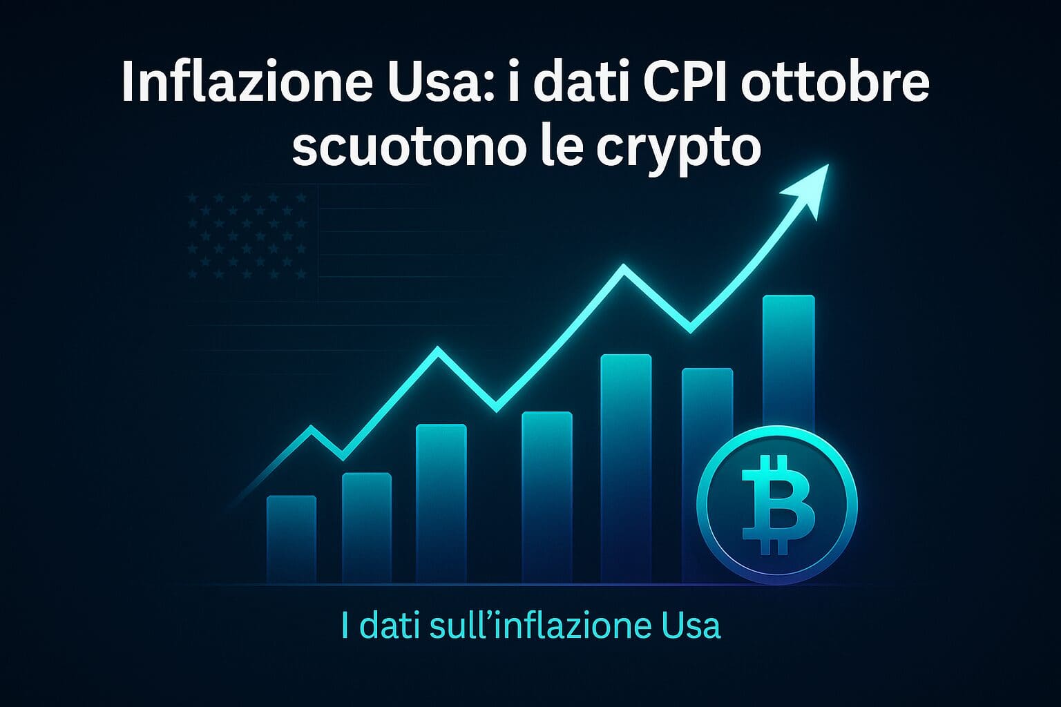 Inflazione Usa: i dati CPI ottobre scuotono le crypto