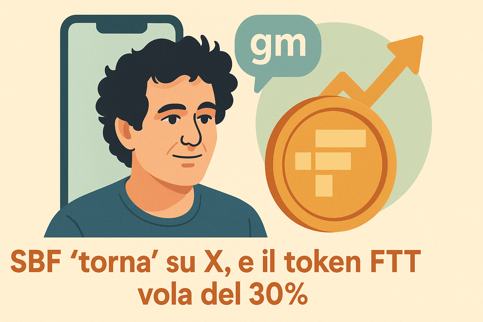 SBF “torna” su X, e il token FTT vola del 30%
