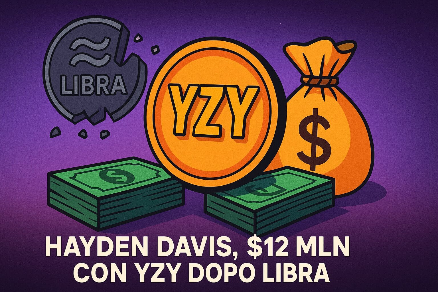 Hayden Davis, promotore di LIBRA, ha guadagnato $12 mln con YZY