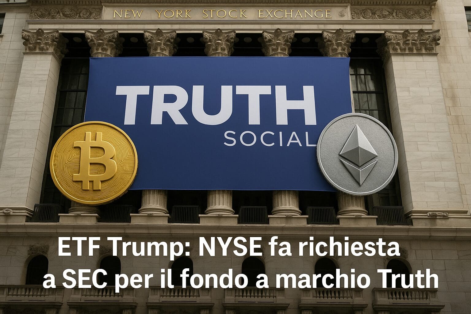 ETF Trump: NYSE fa richiesta a SEC per il fondo a marchio Truth