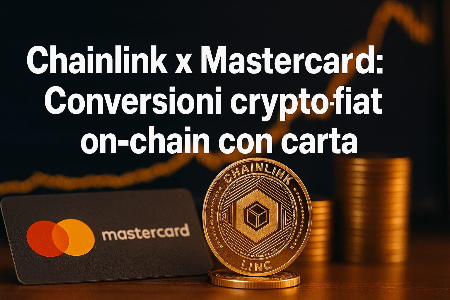 Chainlink x Mastercard: Conversioni crypto-fiat on-chain con carta