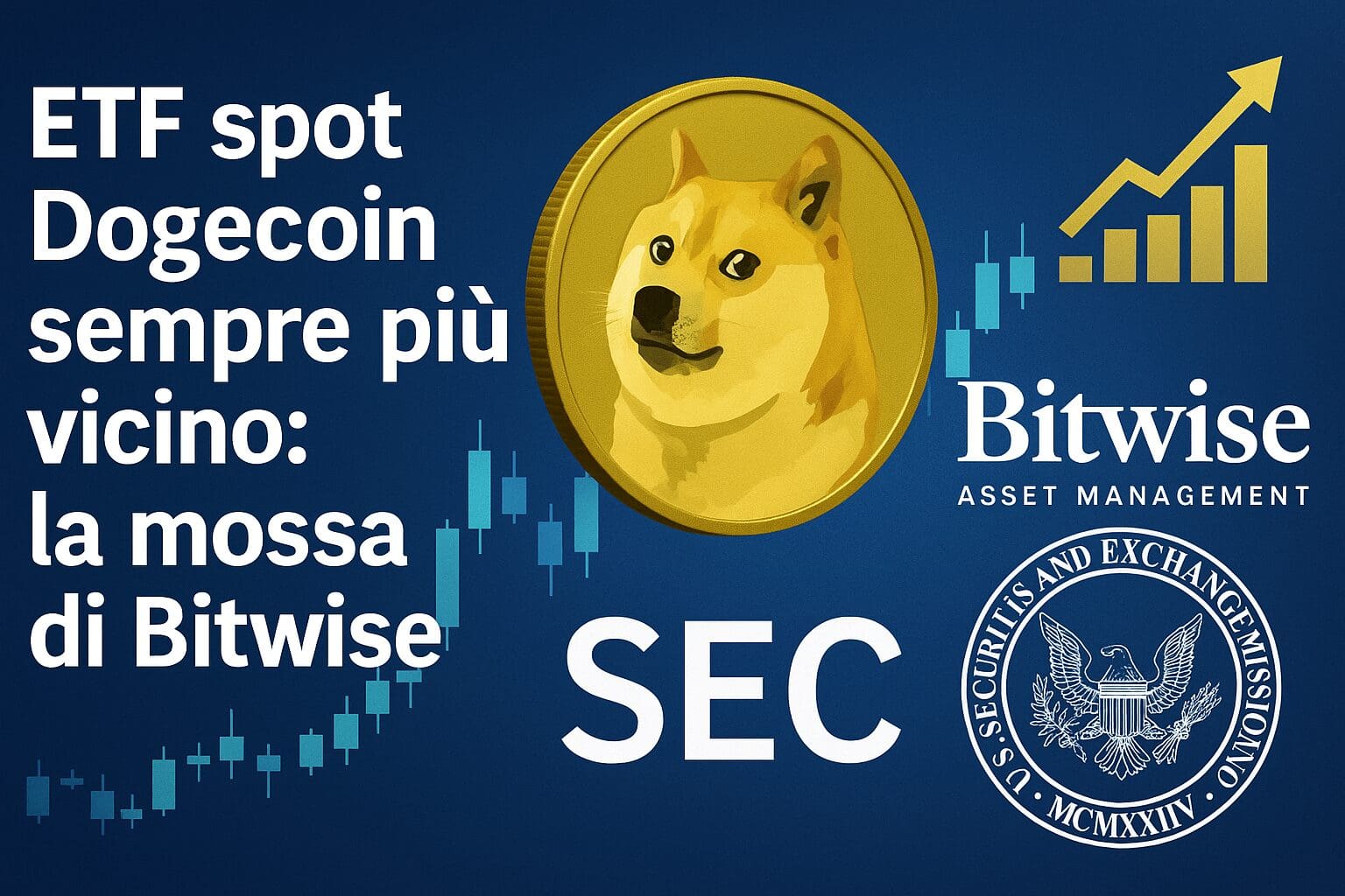 ETF spot Dogecoin sempre più vicino: la mossa di Bitwise