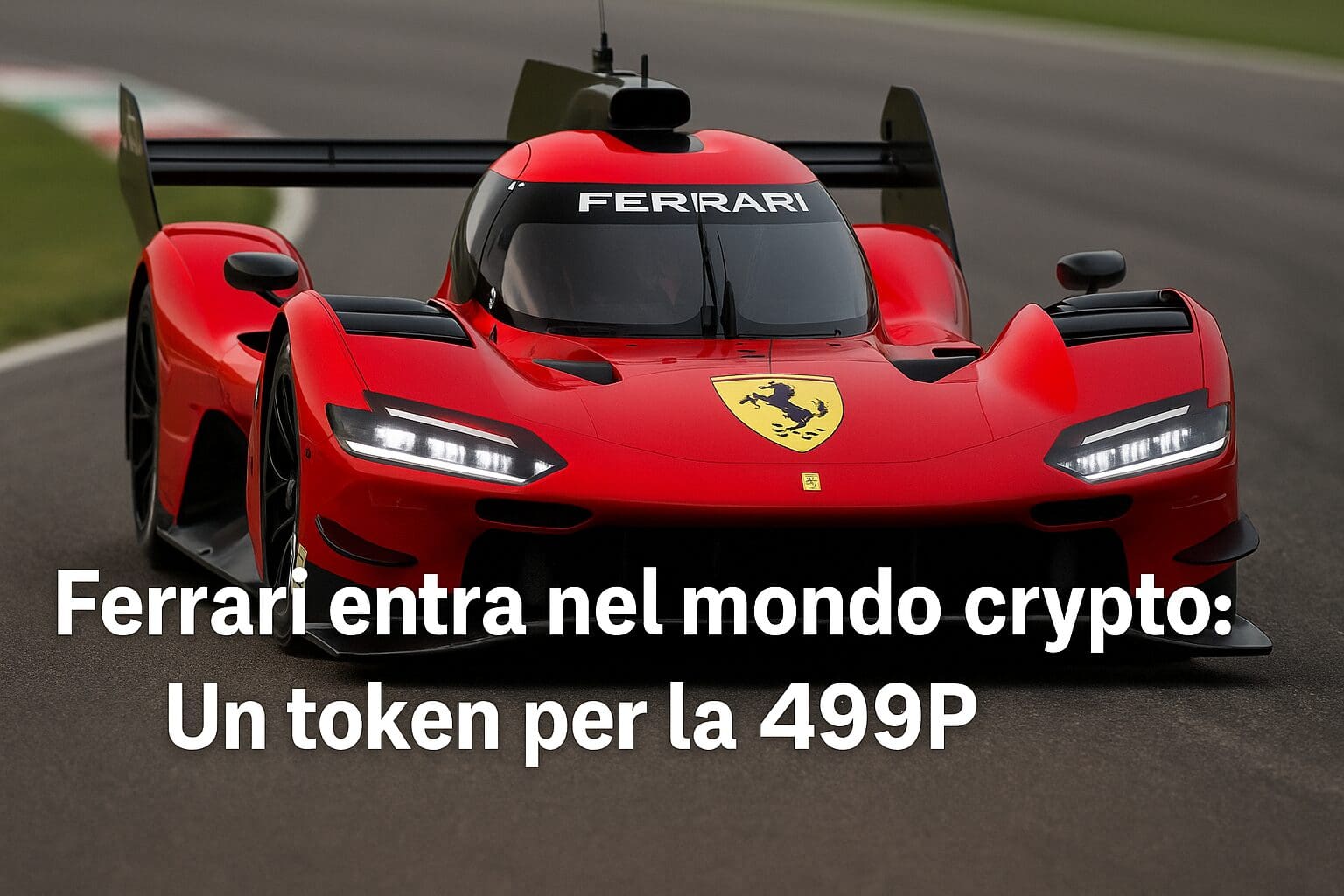 Ferrari entra nel mondo crypto: Un token per la 499P