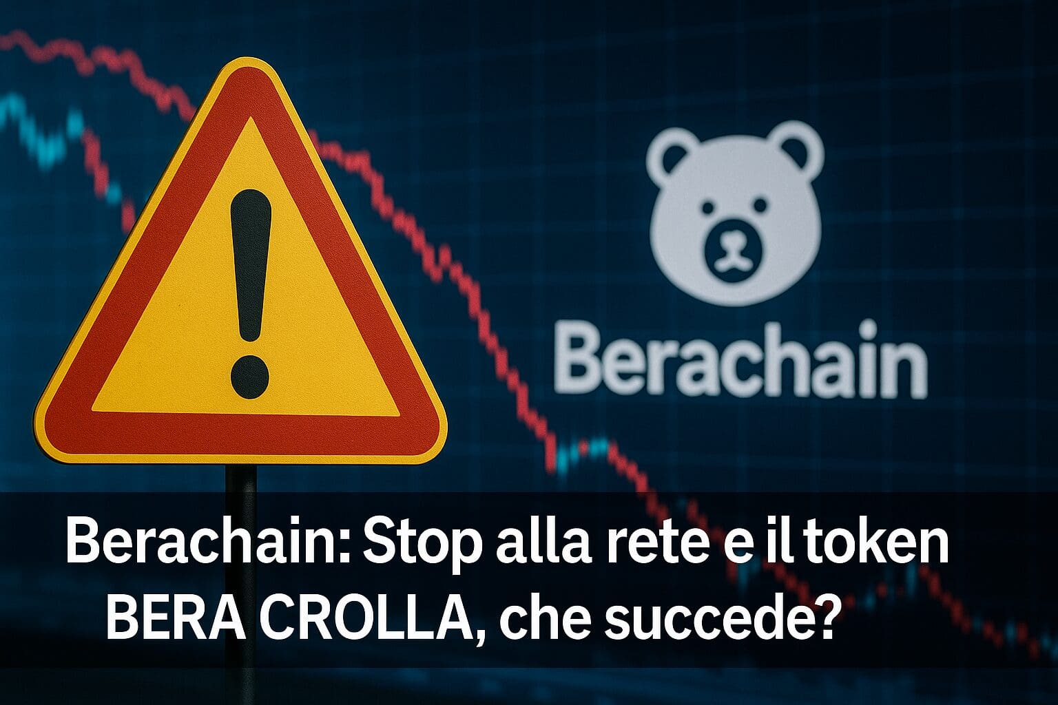 Berachain: Stop alla rete e il token BERA CROLLA, che succede?