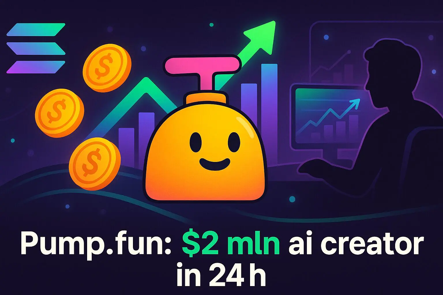 Pump.fun su misura dei creator: in 24h, $2 mln di fee