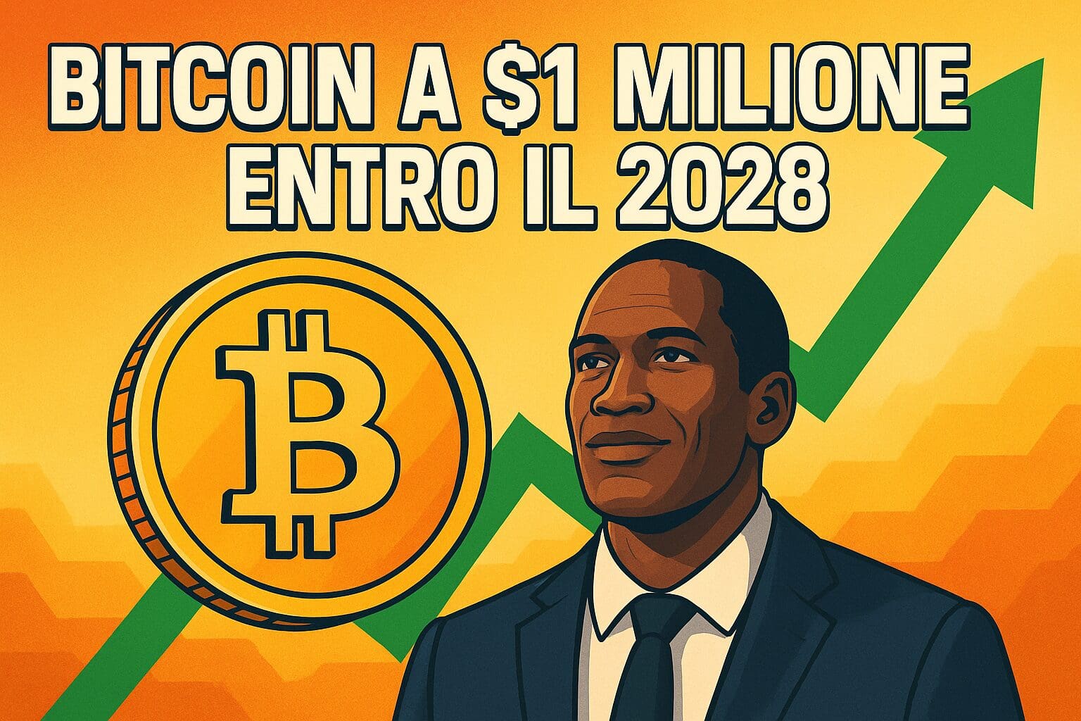 Bitcoin a $1 milione entro il 2028: Hayes guida la carica