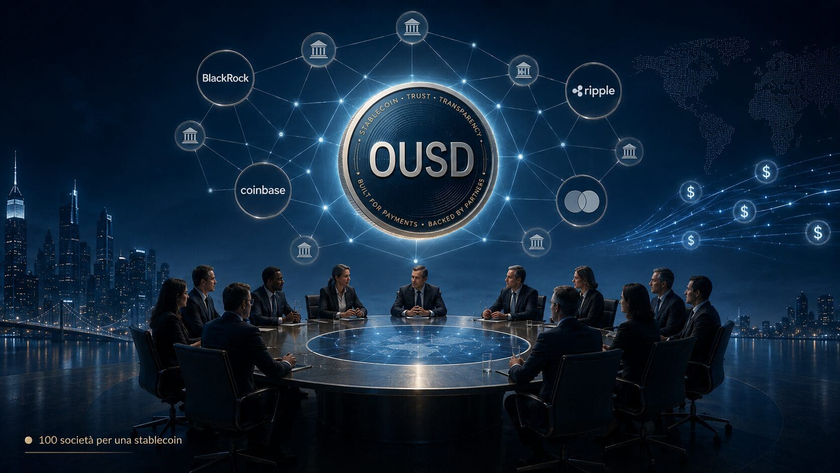 100 società per una stablecoin: arriva OUSD, con una governance “condivisa”
