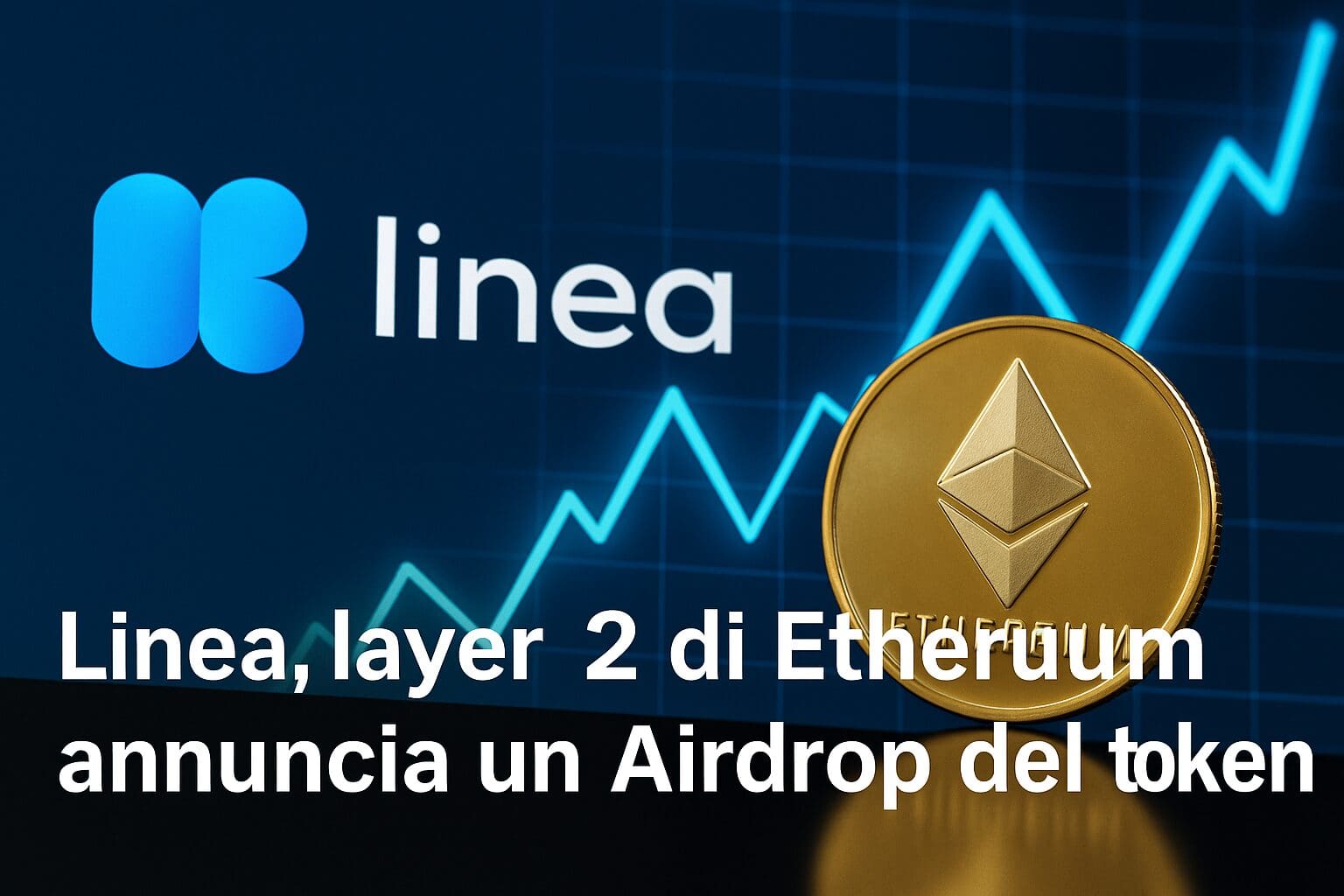 Linea, layer 2 di Ethereum annuncia un Airdrop del token