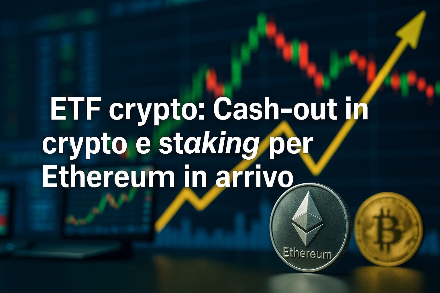 ETF crypto: Cash-out in crypto e staking per Ethereum in arrivo