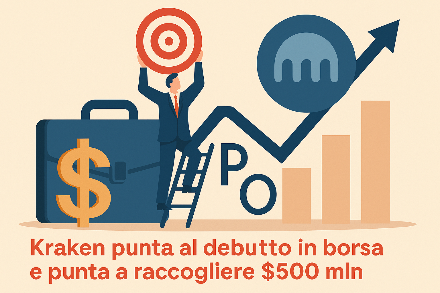 Kraken pensa al debutto in borsa e punta a raccogliere $500 mln
