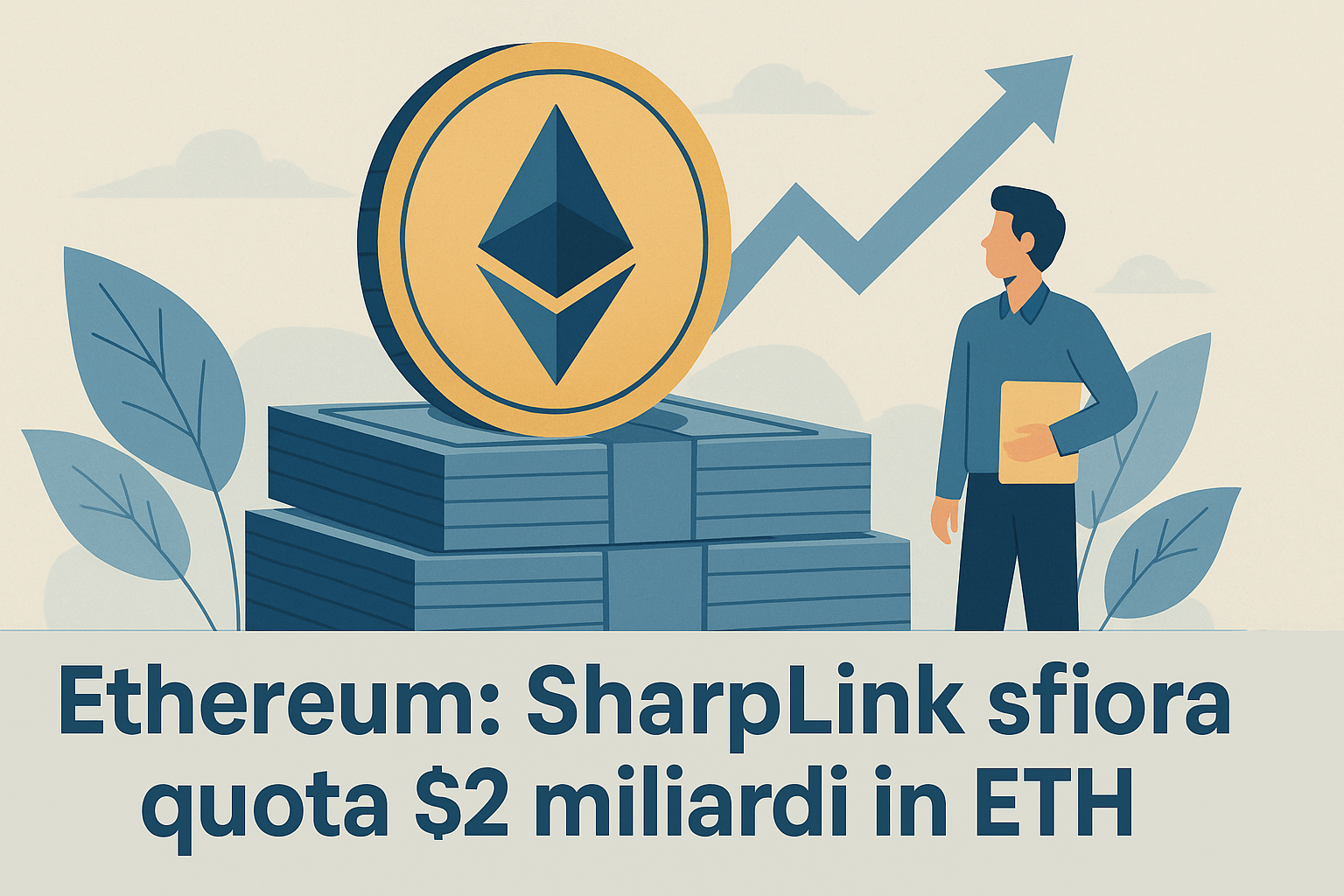 Ethereum: SharpLink sfiora quota $2 miliardi in ETH