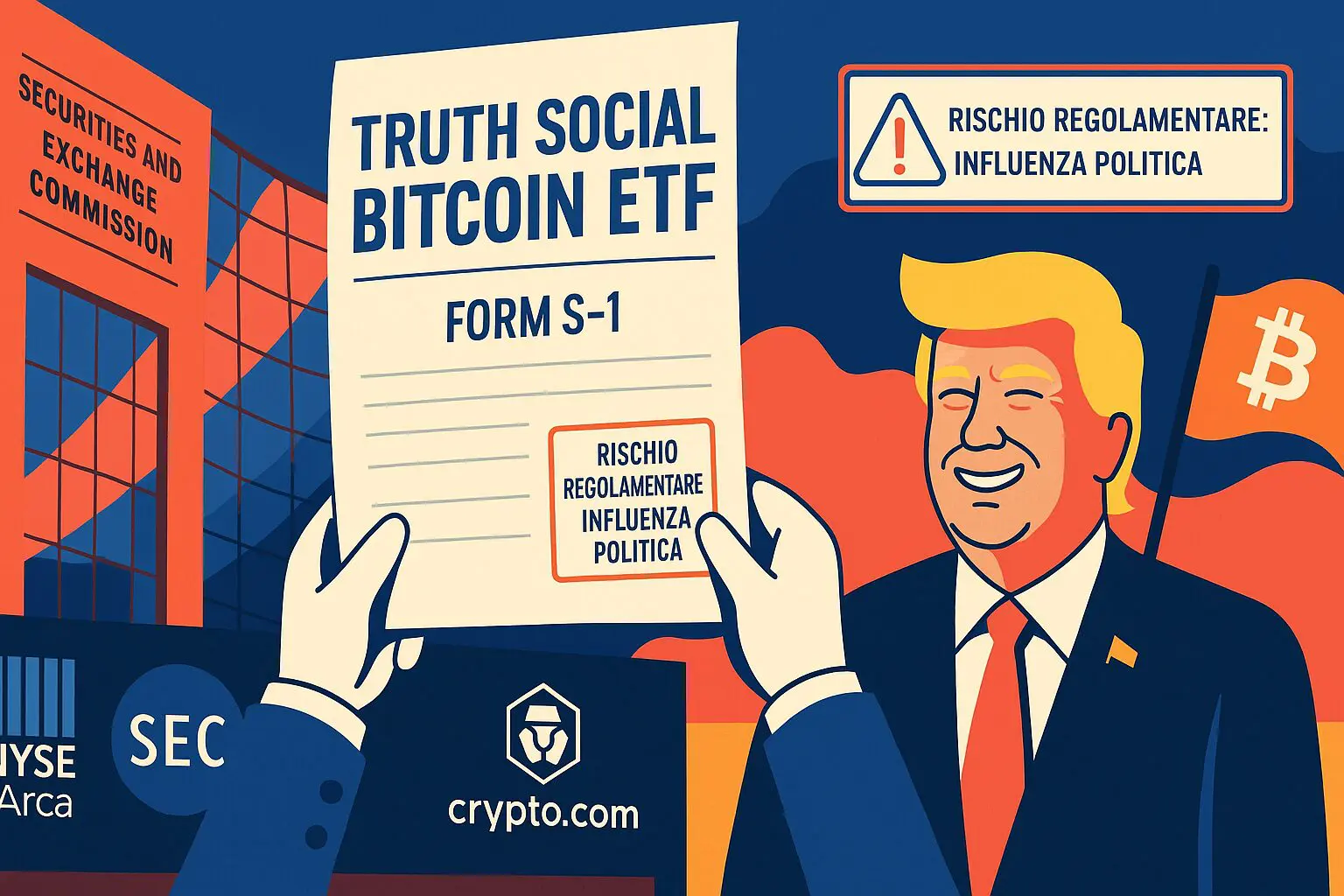 Trump avrà anche il suo ETF: conferme dalla SEC