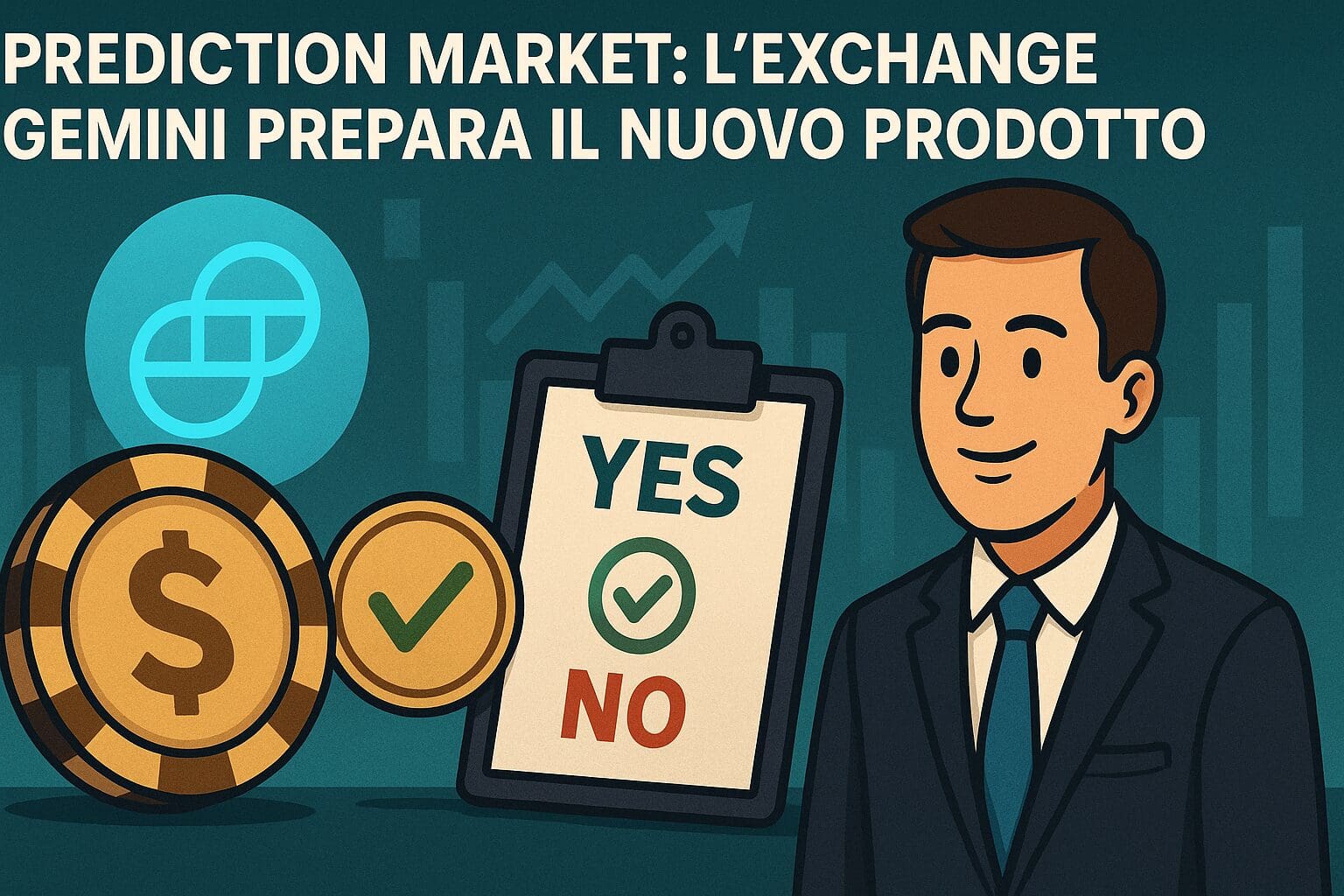 Prediction market: L'exchange Gemini prepara il nuovo prodotto