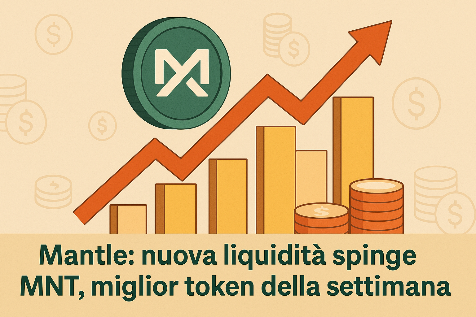 Mantle: nuova liquidità spinge MNT, miglior token della settimana