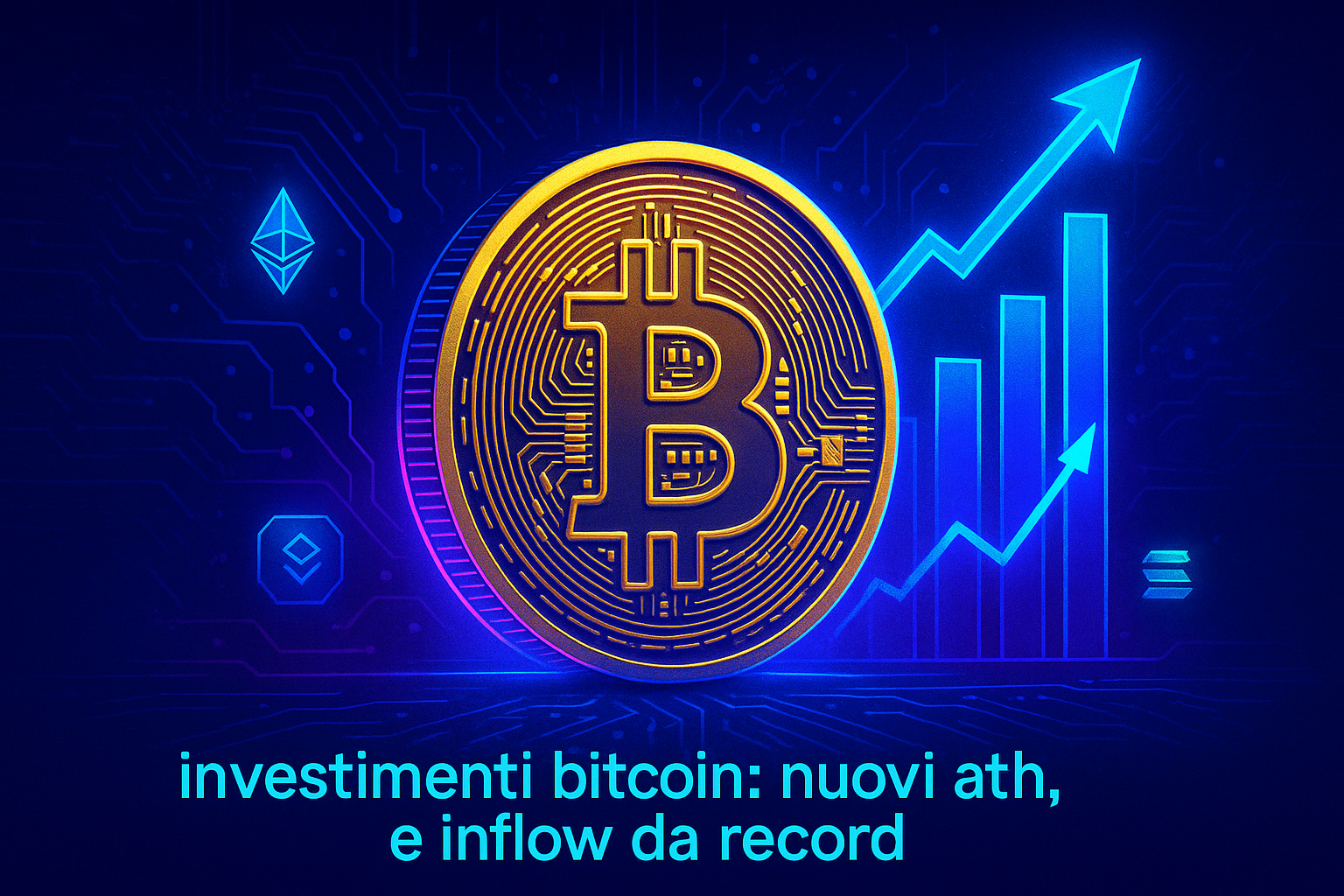 Investimenti Bitcoin: nuovi ATH, e inflow da RECORD
