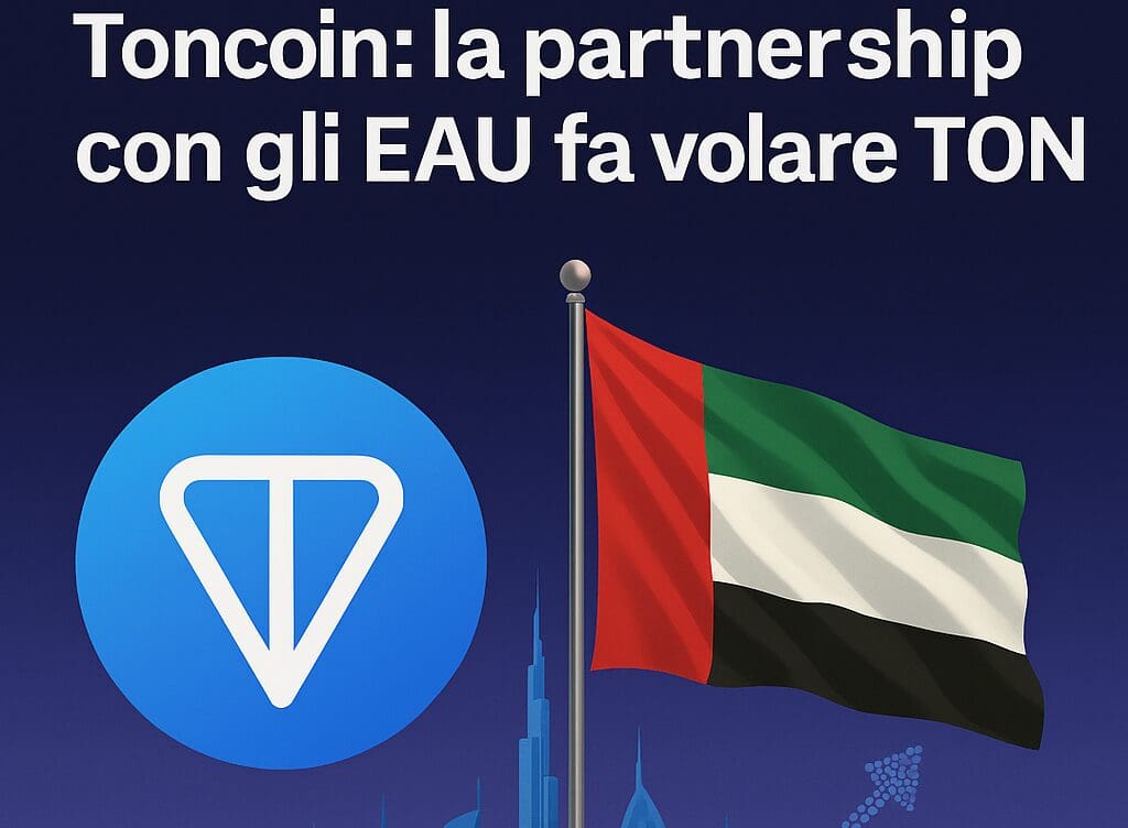 Toncoin: la partnership per il visto in EAU fa volare TON