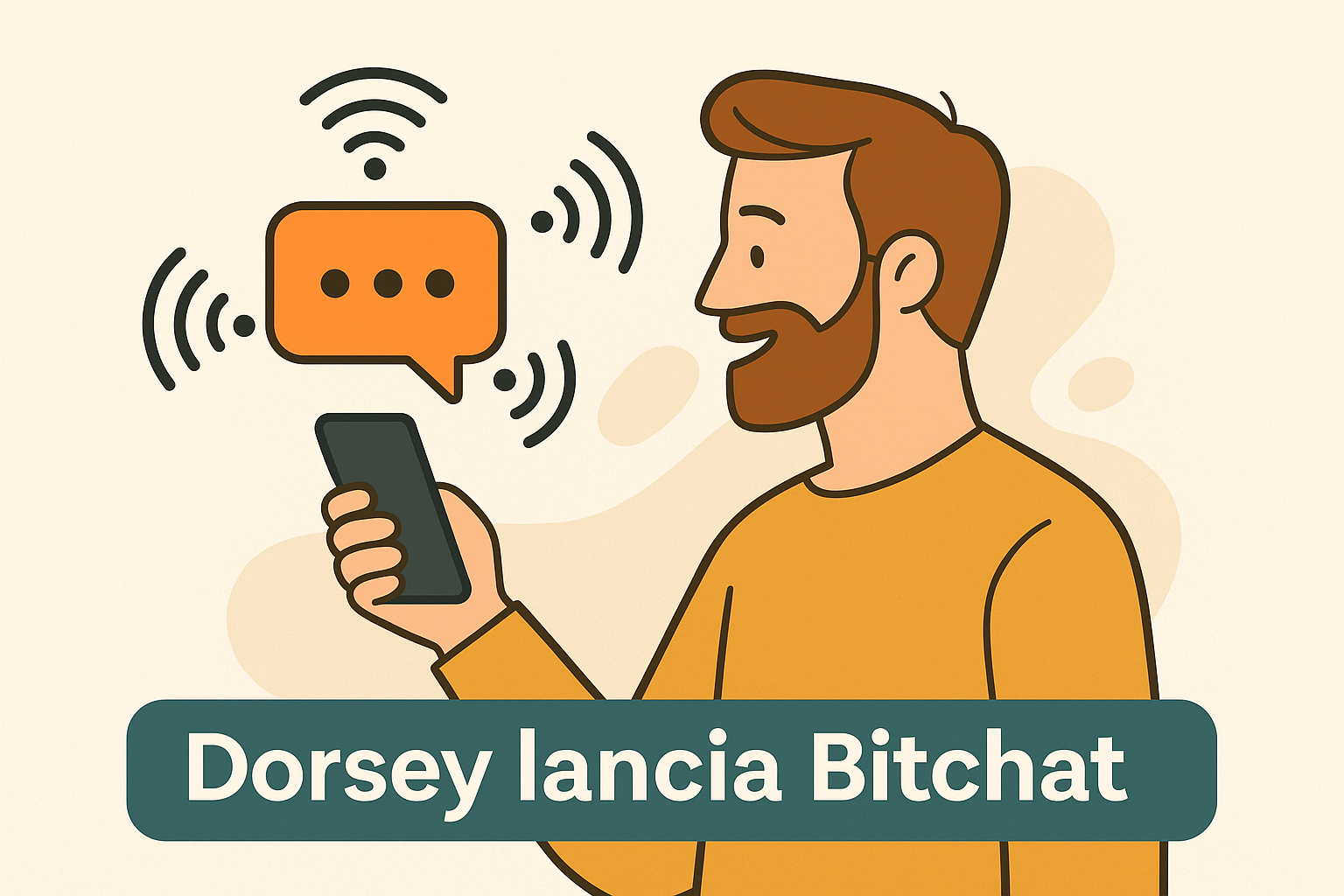 Dorsey lancia Bitchat per messaggi senza internet e “decentralizzati”