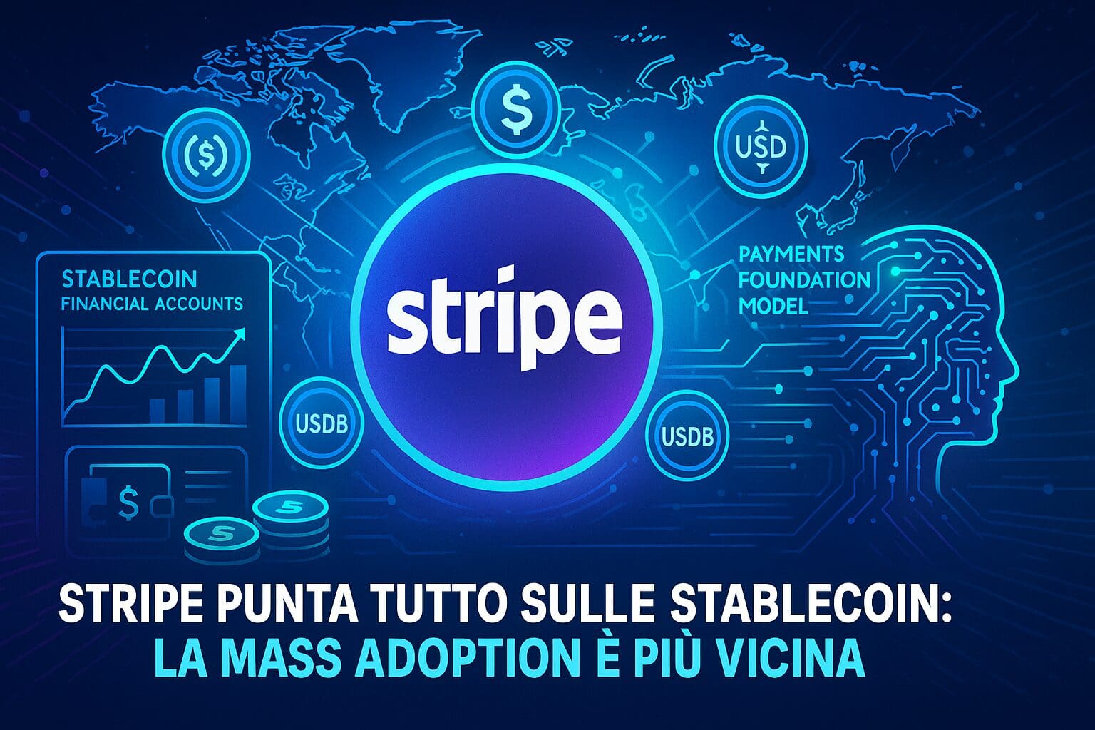 Stripe punta TUTTO sulle stablecoin: la mass adoption è più vicina