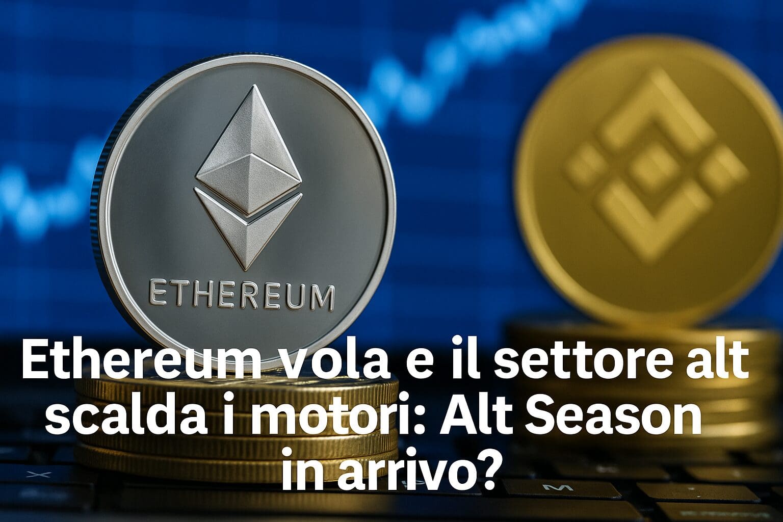 Ethereum vola e il settore alt scalda i motori: Alt Season in arrivo?