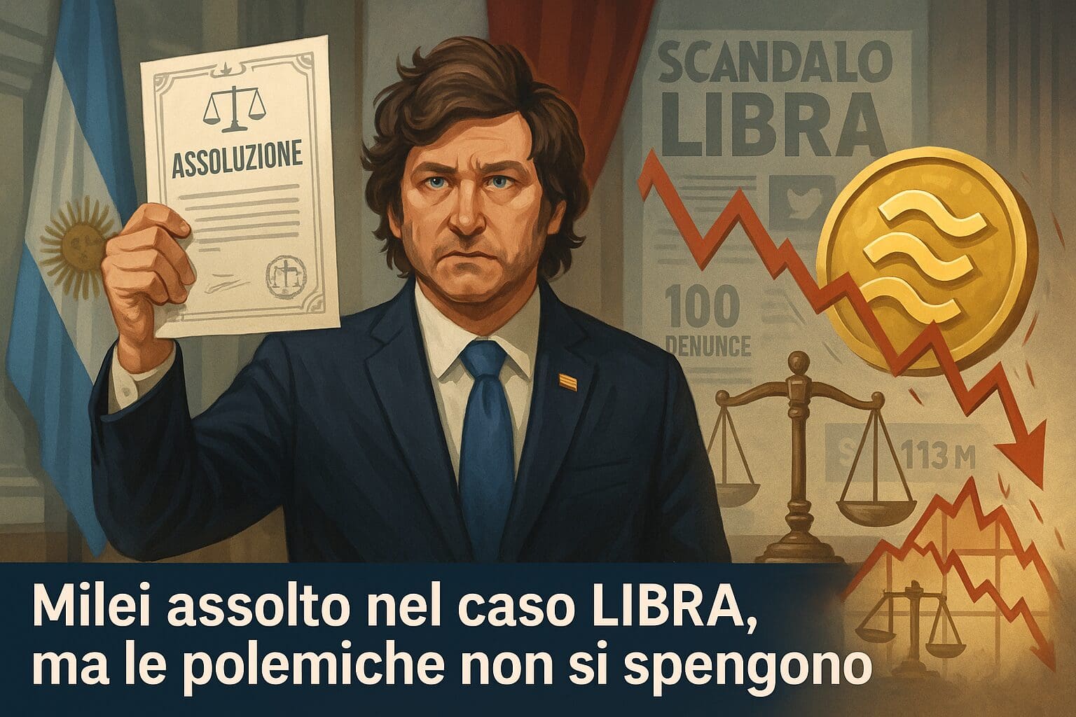 Caso LIBRA: Milei assolto, ma la polemiche non finiscono